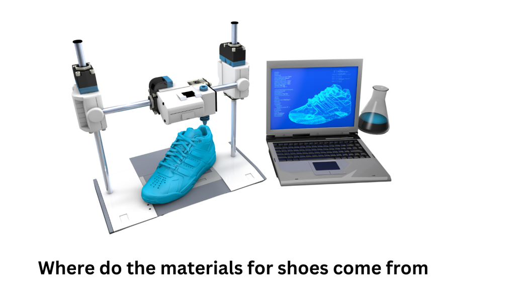 Where do the materials for shoes come from