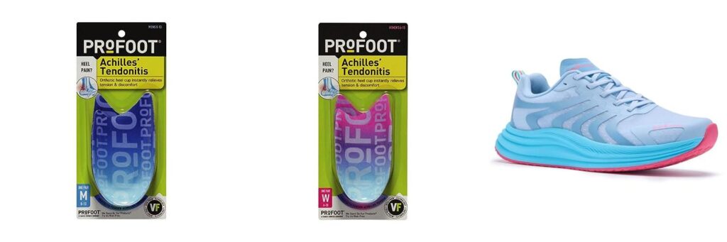 Hiking Shoes For Achilles Tendonitis combined image