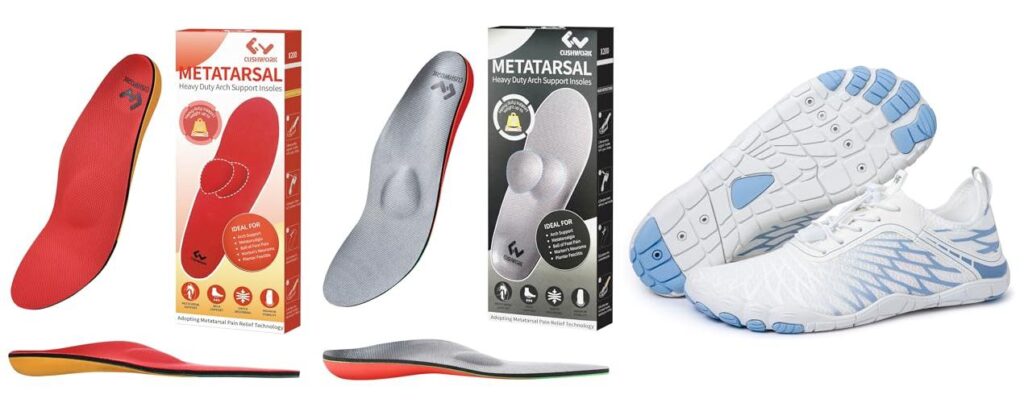 Hiking Shoes For Metatarsalgia combined image