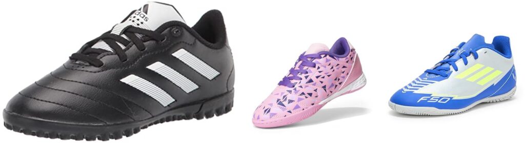 Indoor Soccer Shoes For Kids combined image