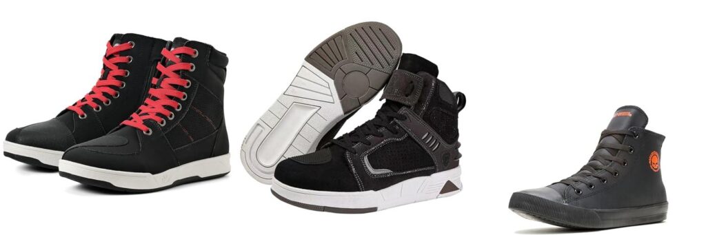 Riding Shoes Motorcycle combined image
