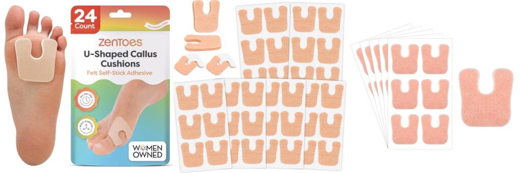 Shoes For Corns On Bottom Of Feet combined image