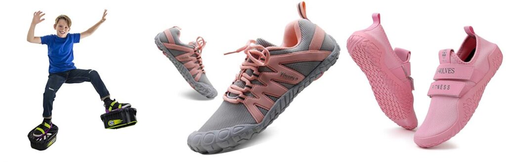 Shoes For Trampoline Workout combined image