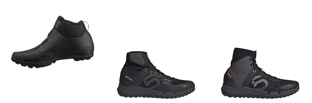 Shoes For Winter Cycling combined image