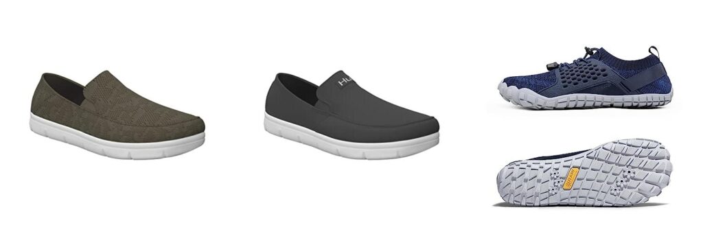 Slip On Shoes For Fly Fishing combined image