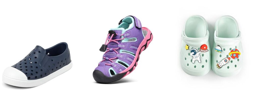 Summer Shoes For Kids combined image