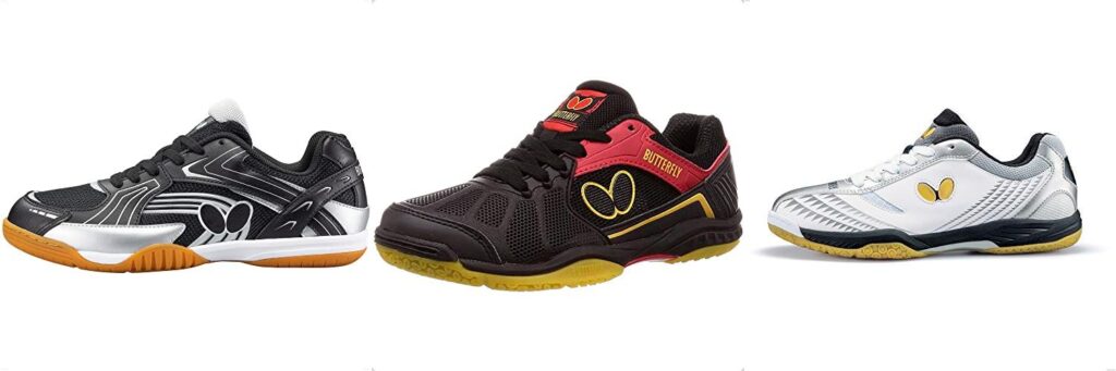 Table Tennis Shoes combined image