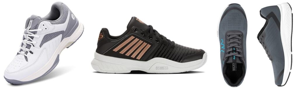 Tennis Court Shoes For Plantar Fasciitis combined image