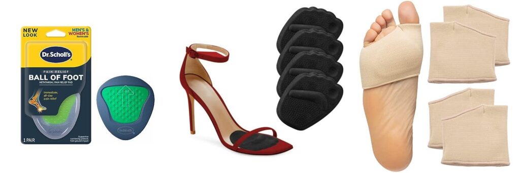 Walking Shoes For Pain In Ball Of Foot combined image