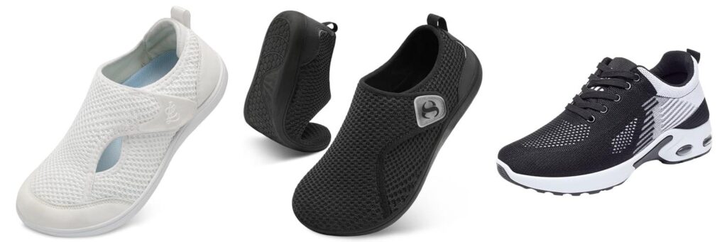 Walking Shoes For Poor Circulation combined image