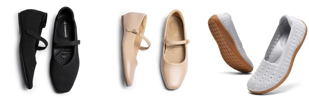 WomenS Dress Shoes For Flat Feet And Overpronation combined image