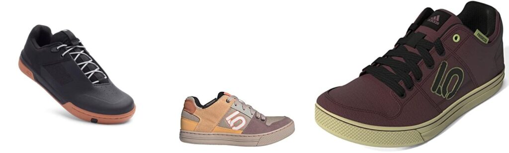 WomenS Mountain Bike Shoes For Flat Pedals combined image