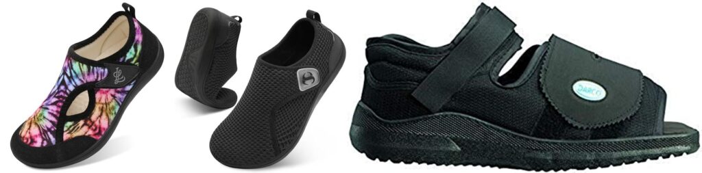 WomenS Shoes To Wear After Foot Surgery combined image