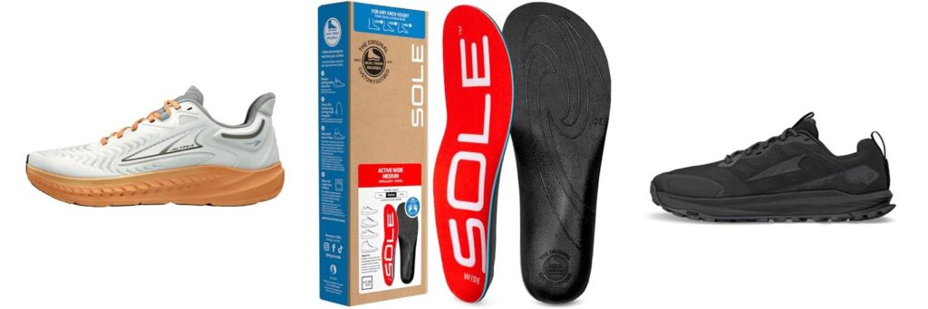 Altra Shoes For Plantar Fasciitis combined image