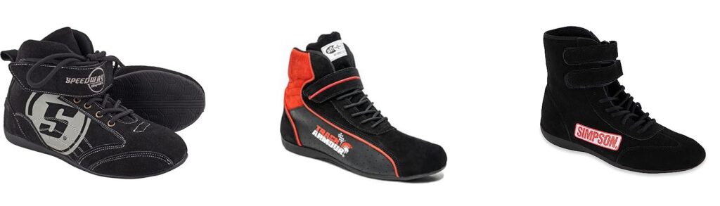 Auto Racing Shoes combined image