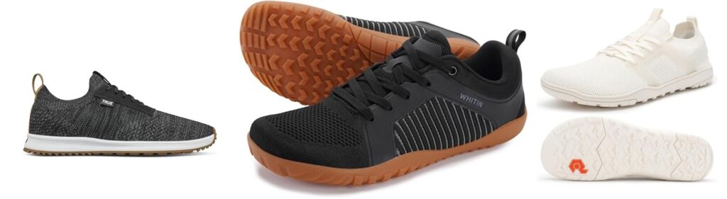 Barefoot Golf Shoes combined image