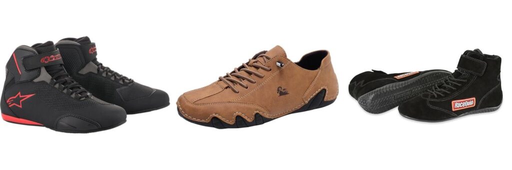 Car Racing Shoes combined image