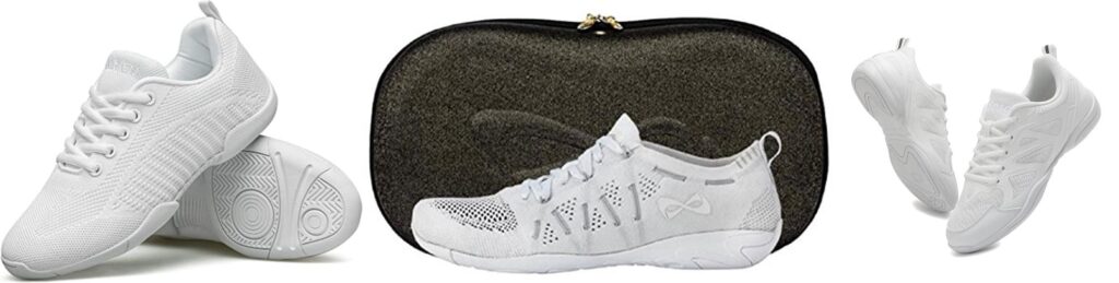 Cheer Shoes For Flyers combined image