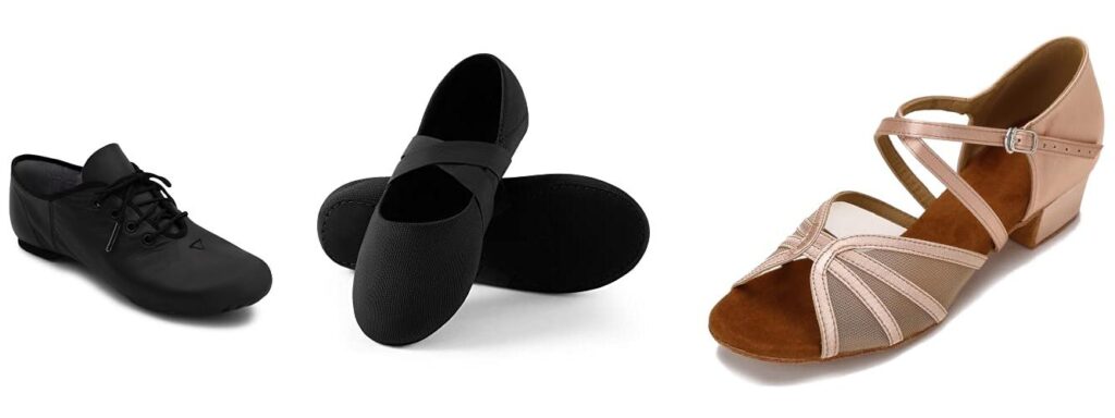 Contra Dance Shoes combined image