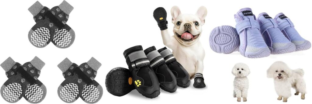 Dog Shoes For Dewclaws combined image