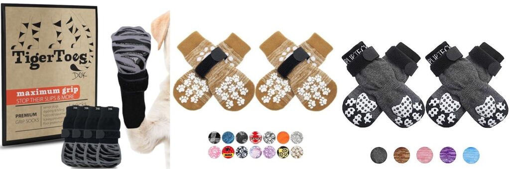 Dog Shoes For Slippery Floors combined image