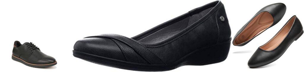 Dress Shoes For Flat Feet combined image