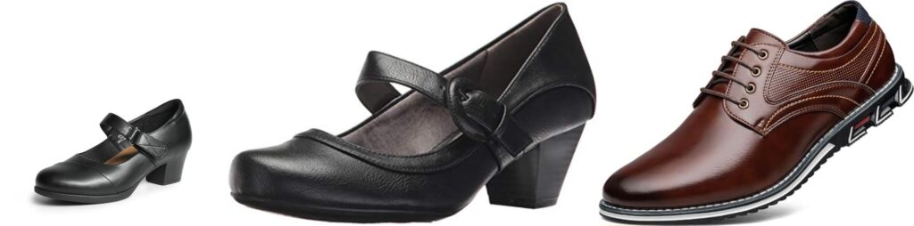 Dress Shoes For Overpronation combined image