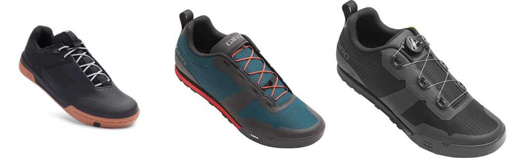 Flat Pedal Bike Shoes combined image