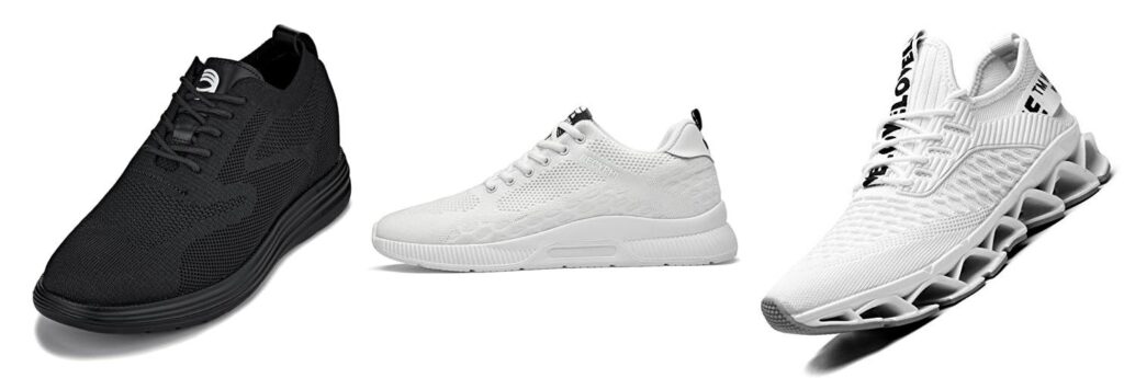 Height Increasing Shoes combined image