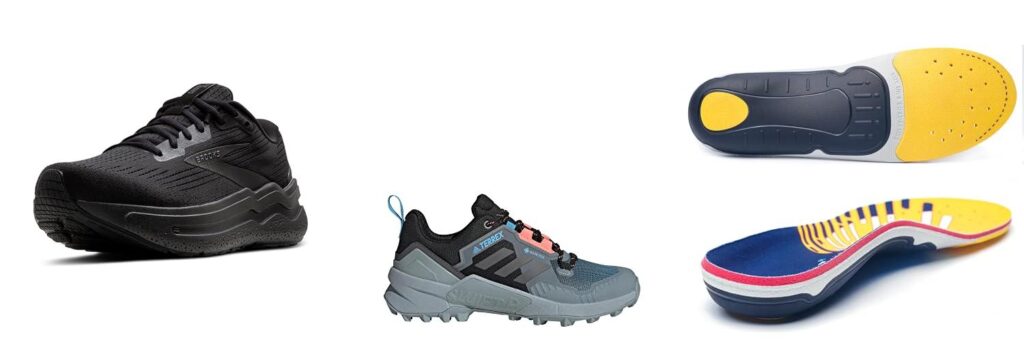 Hiking Shoes For Supination combined image