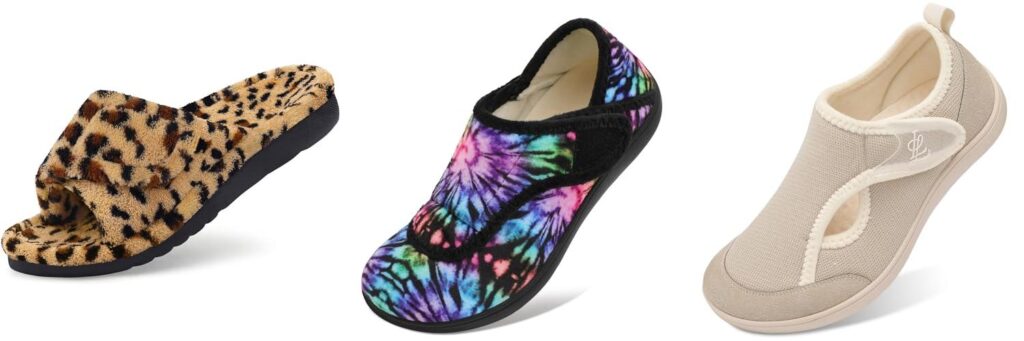 House Shoes For Bunions combined image