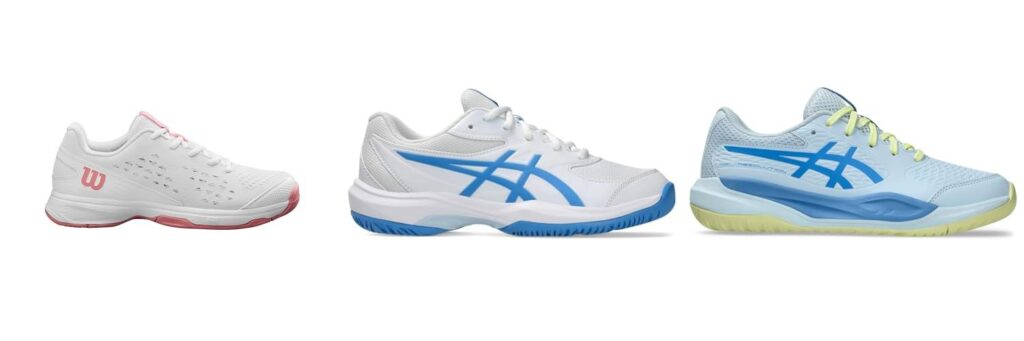 Junior Tennis Shoes combined image