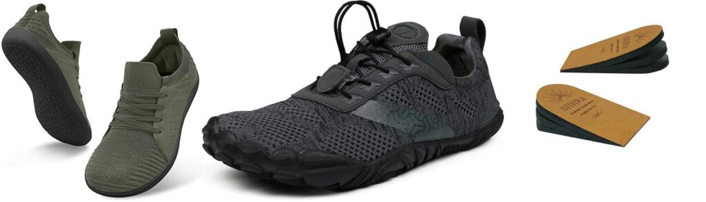 Lifting Shoes For Wide Feet combined image