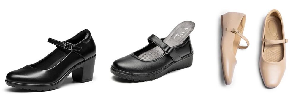 Mary Jane Shoes For Plantar Fasciitis combined image