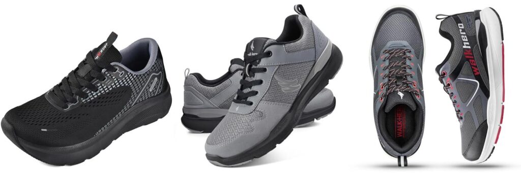 Mens Walking Shoes For Plantar Fasciitis combined image