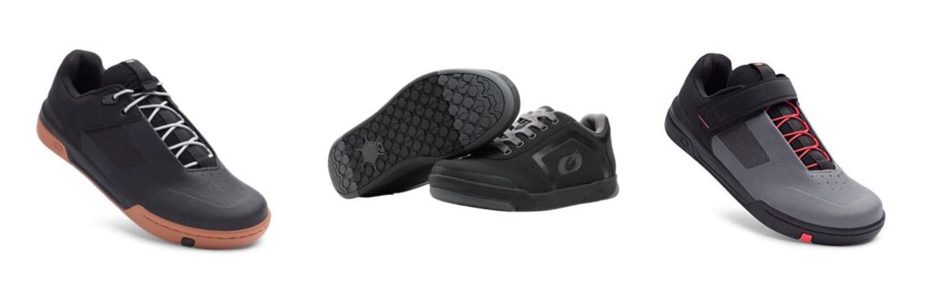 Mountain Bike Shoes Flat Pedals combined image