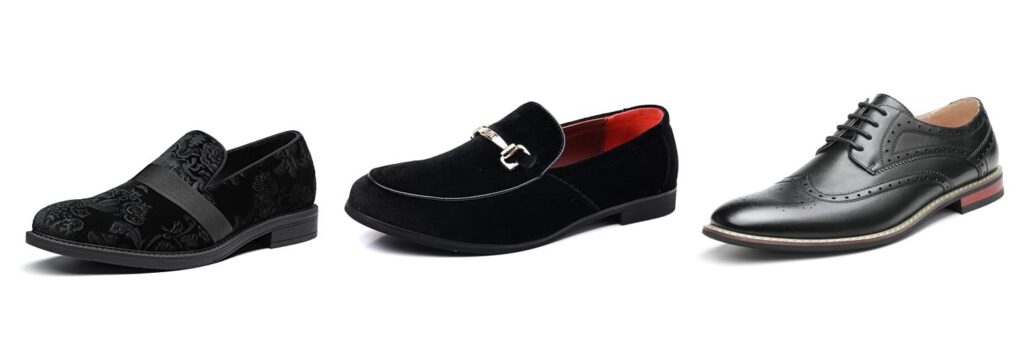 Prom Shoes For Guys combined image