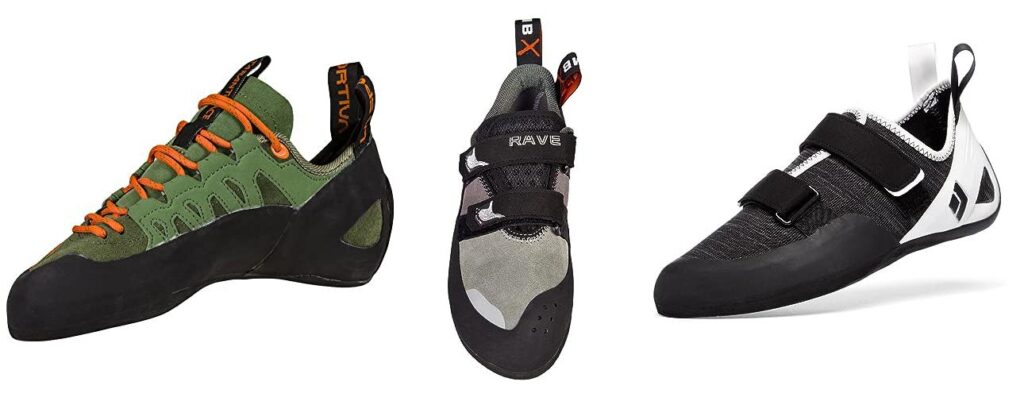 Rock Climbing Shoes For Wide Feet combined image