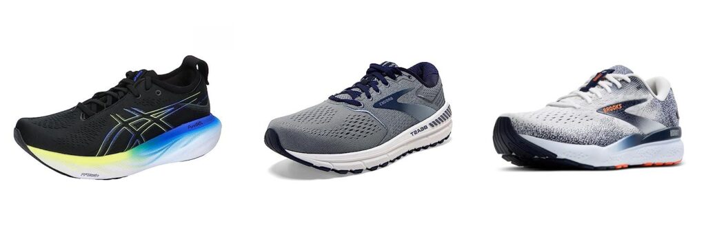 Running Shoes For Heavier Guys combined image