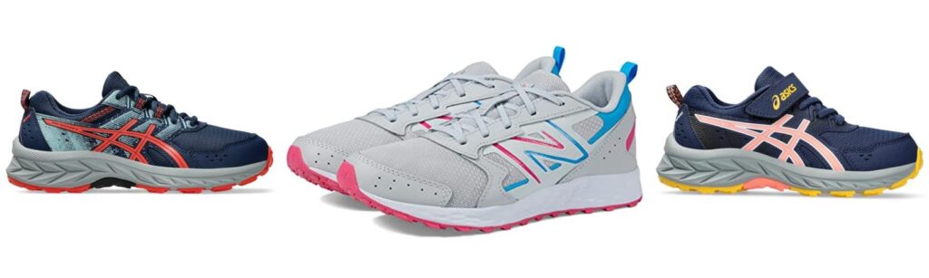 Running Shoes For Kids Cross Country combined image