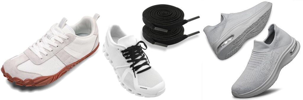 Running Shoes For Skinny Feet combined image