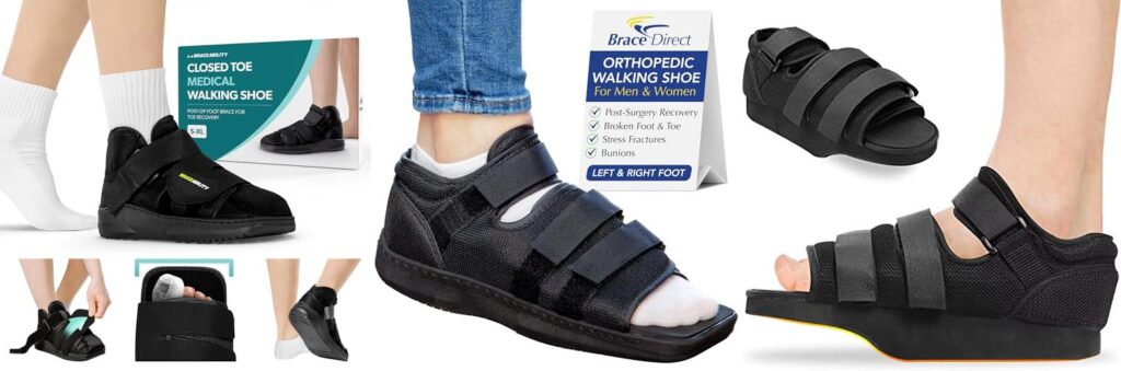 Shoes After Broken Foot combined image