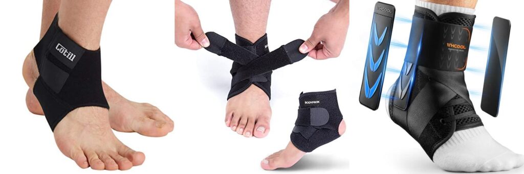 Shoes For Ankle Braces combined image