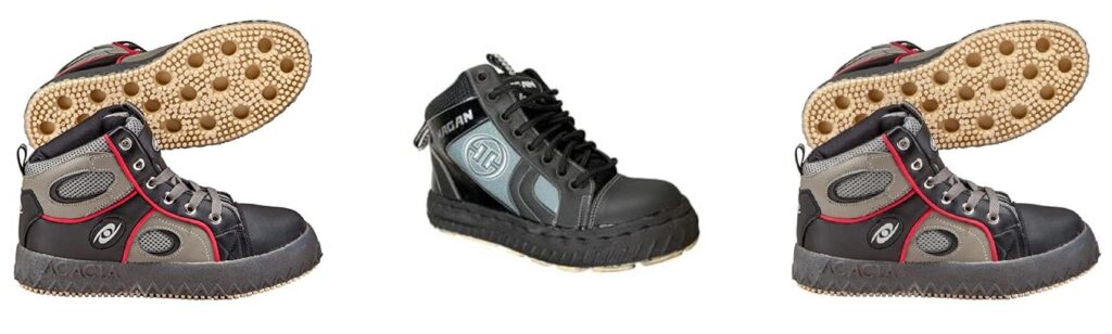 Shoes For Broomball combined image