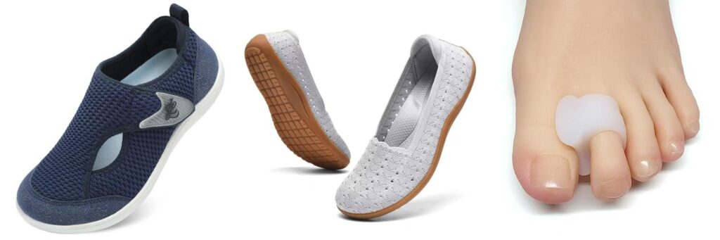 Shoes For Bunions And Hammer Toes combined image