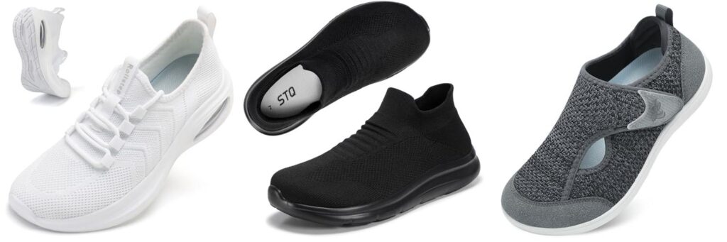Shoes For Bunions And Wide Feet combined image