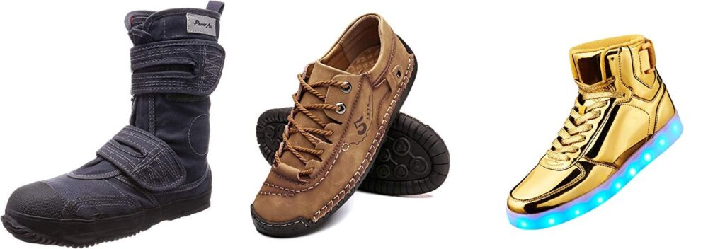 Shoes For Burning Man combined image