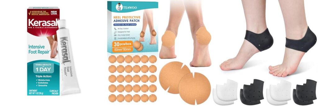 Shoes For Cracked Heels combined image
