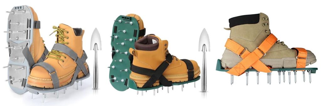 Shoes For Cutting Grass On A Hill combined image