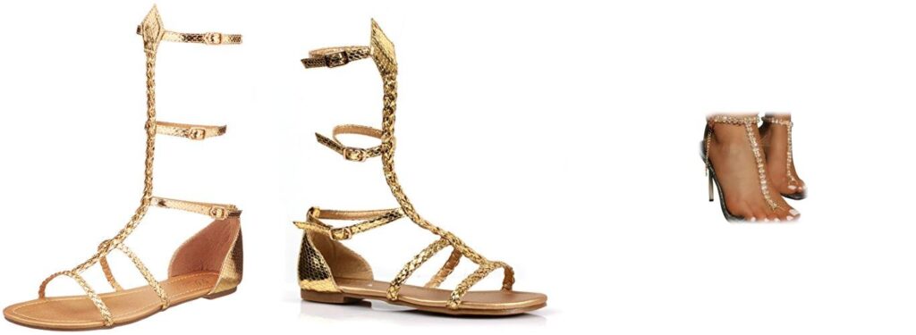 Shoes For Egyptian Feet combined image